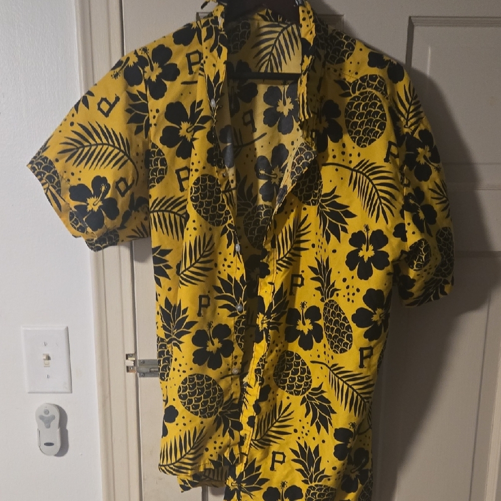 Pittsburgh Pirates Xl Hawaiian Shirt